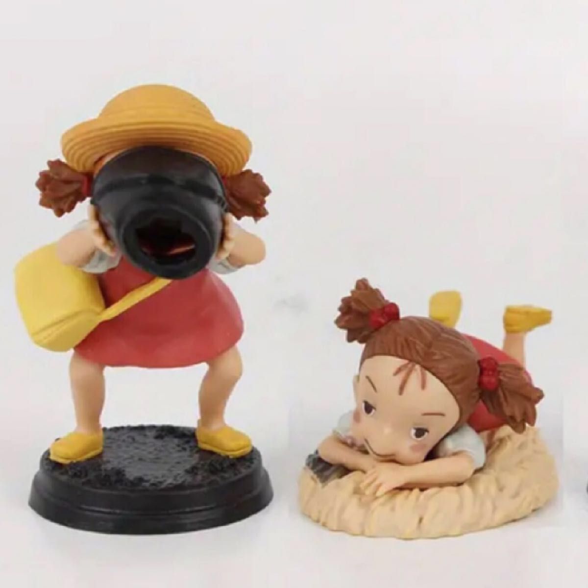 廃盤‼️となりのトトロ トトロ メイちゃん ミニチュアフィギュア 透明