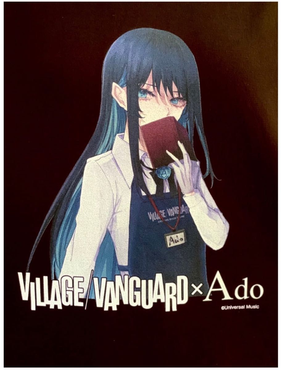 Ado×ヴィレッジヴァンガード コラボ 受注生産品 ビッグシルエットT