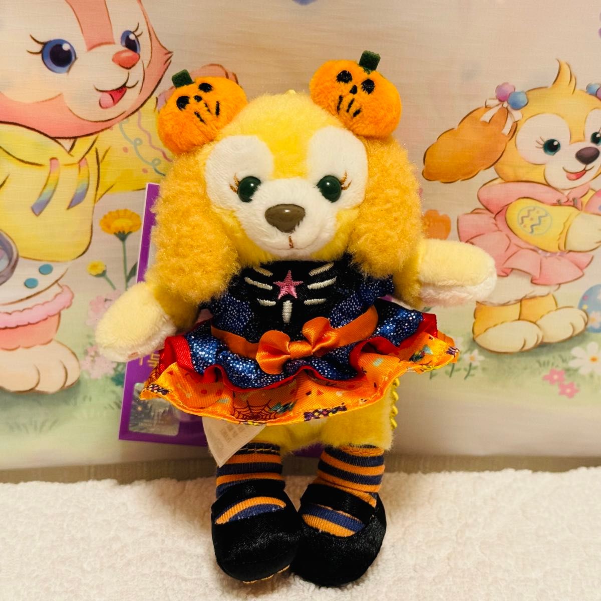 上海ディズニー・クッキーアン・ぬいぐるみキーチェーン 2021年