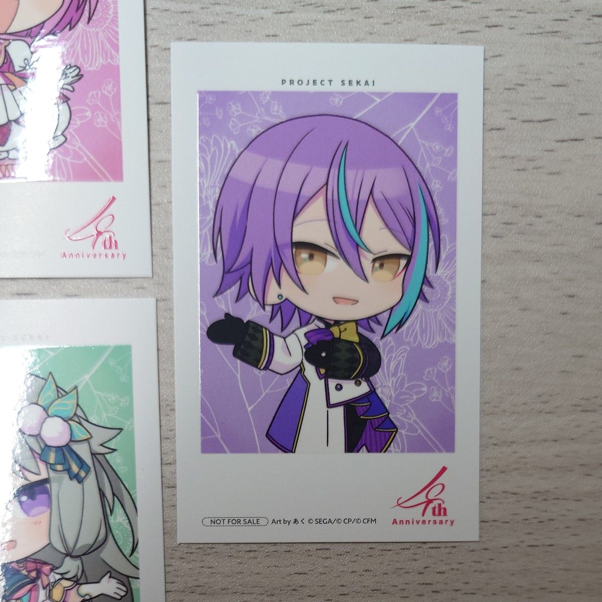 プロセカ感謝祭 特典 チェキ 宵崎奏 朝日奈まふゆ 草薙寧々 鳳えむ