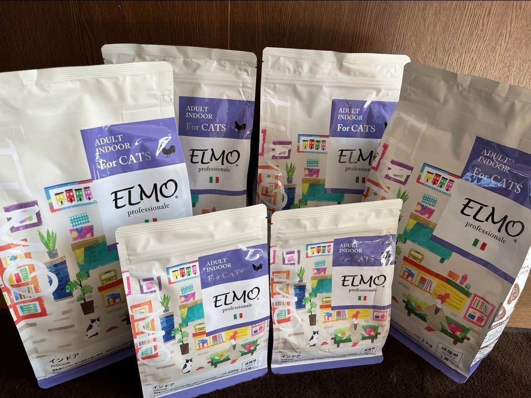 ELMO エルモ キャットフード インドア 成猫用 ドライフード 8.8kg