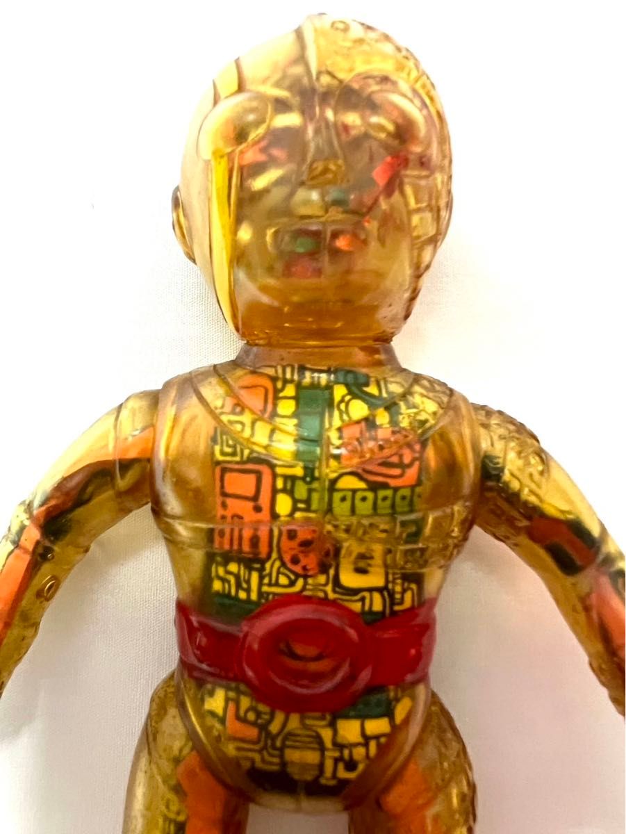 美品】ポピー 改造人間 キカイダー ソフビ スケルトン クリア 当時物