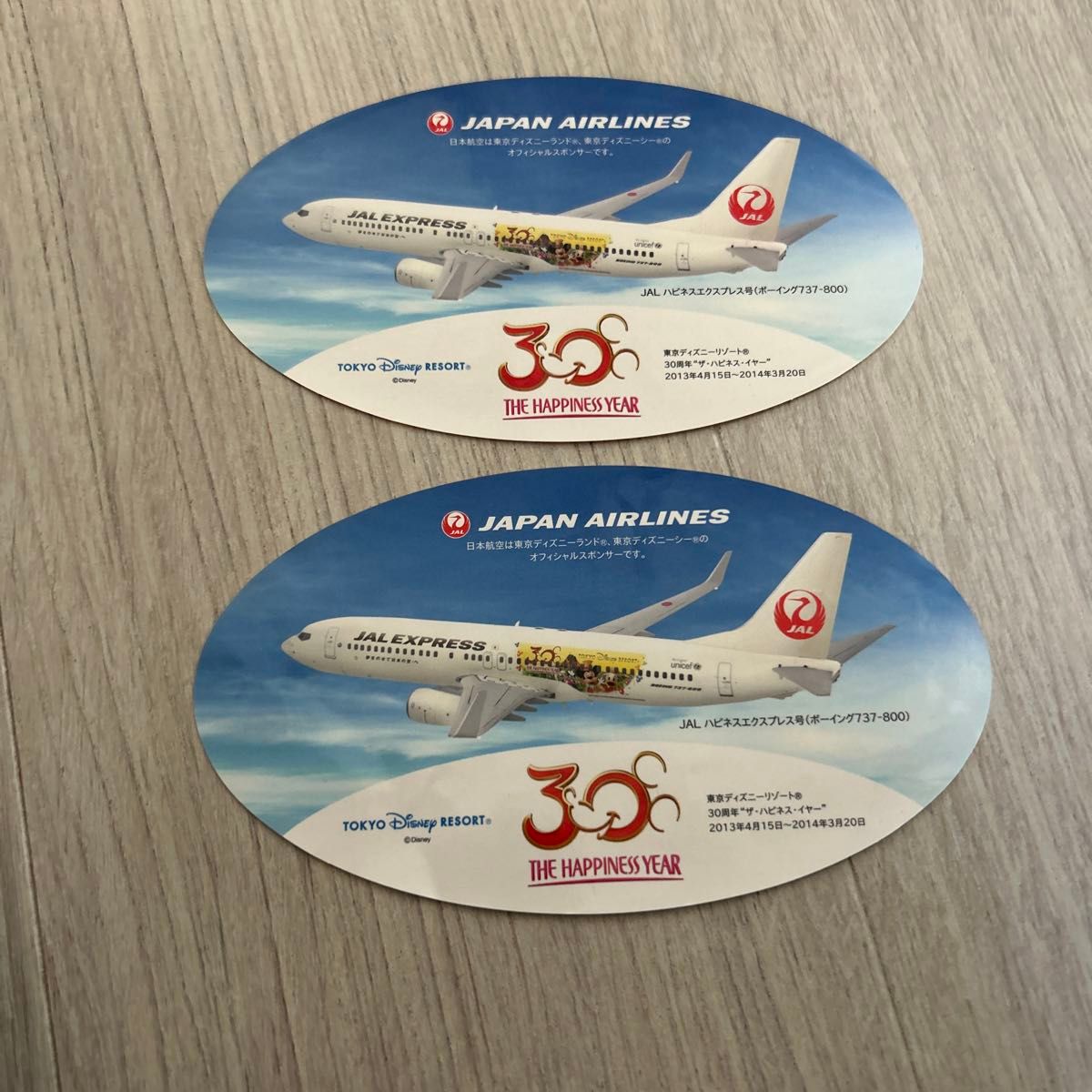東京ディズニーリゾート30周年 JALハピネスエクスプレス 1:200 公式
