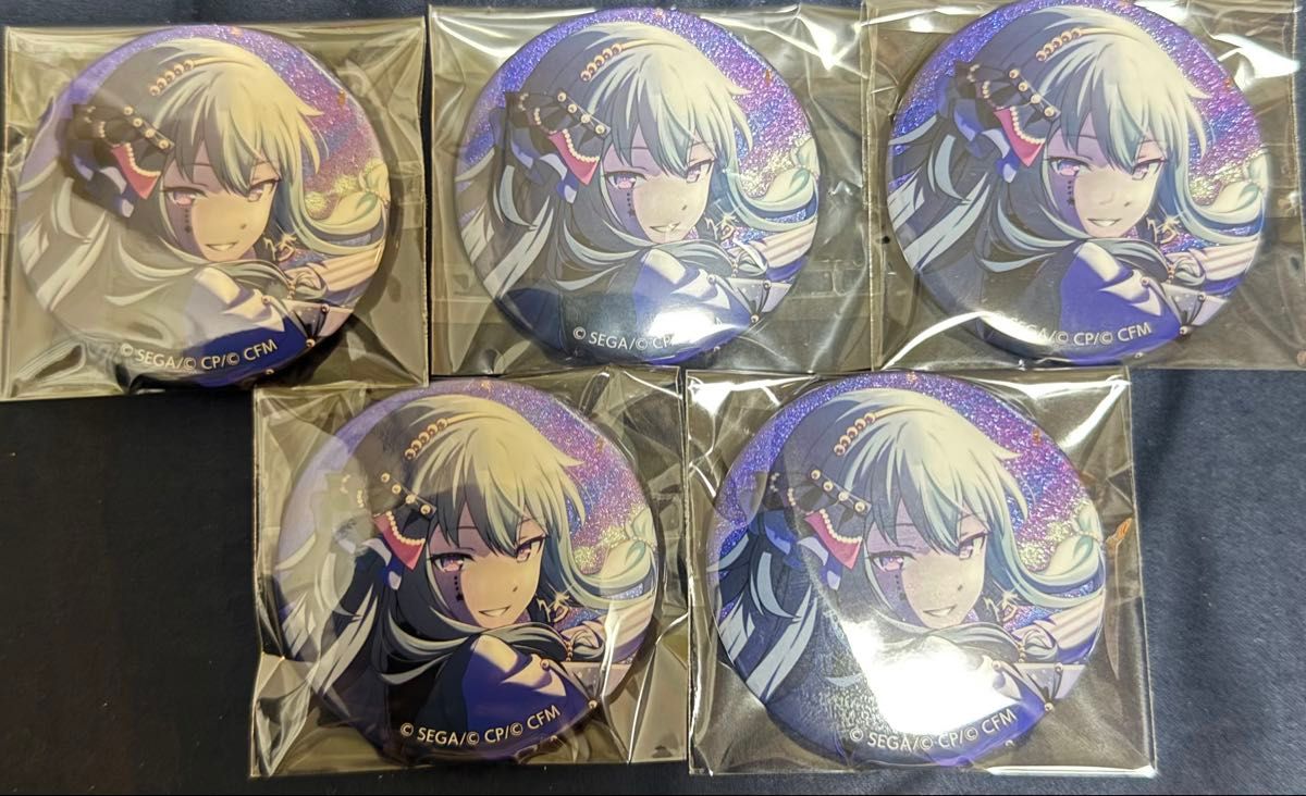 プロセカ 小豆沢こはね グリッター缶バッジ vol.40B 40点まとめ売り