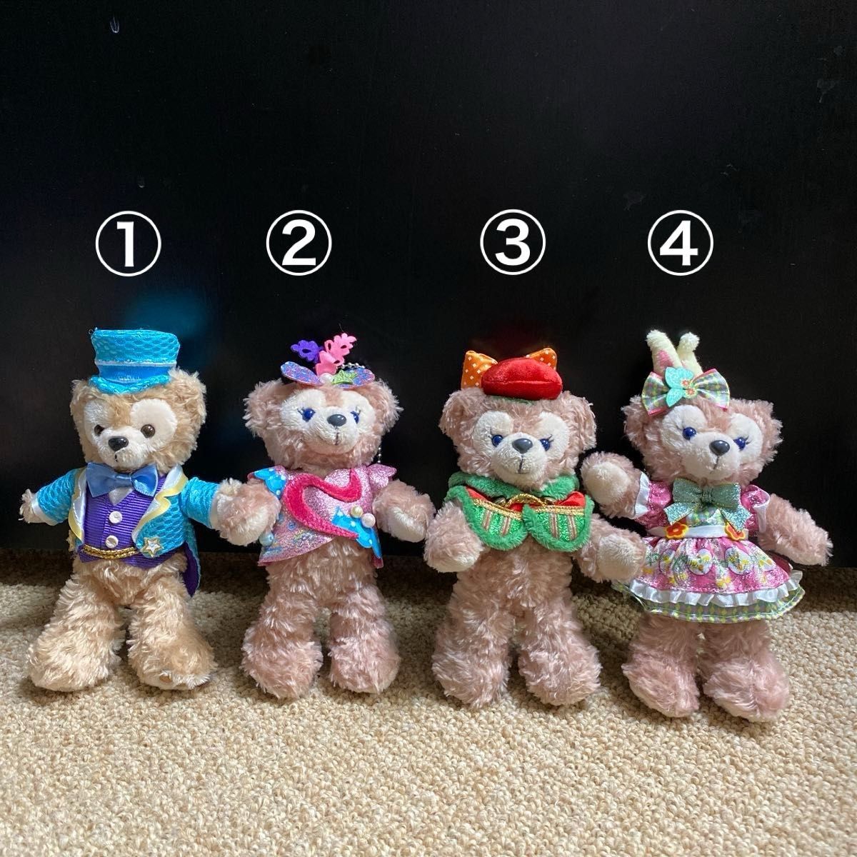 ダッフィー シェリーメイ ぬいばまとめ売り15体 ダッフィー シェリー