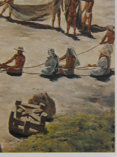 向井 潤吉、まひる、希少な画集より、状態良好、新品高級額、額装付