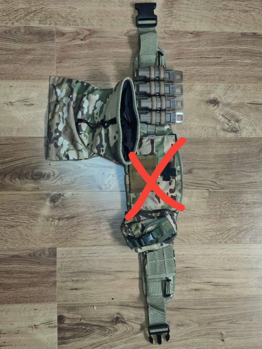 JPC 2 0 プレキャリ プレートキャリア マルチカムベルト セット