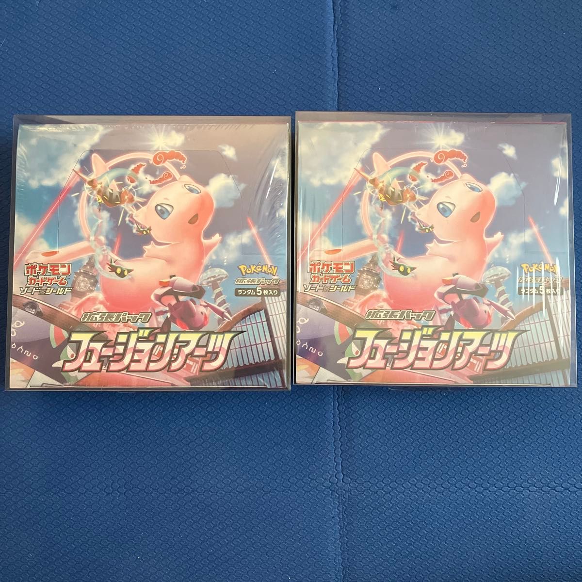 ポケモンカード フュージョンアーツ BOX シュリンク付きハードケース付き