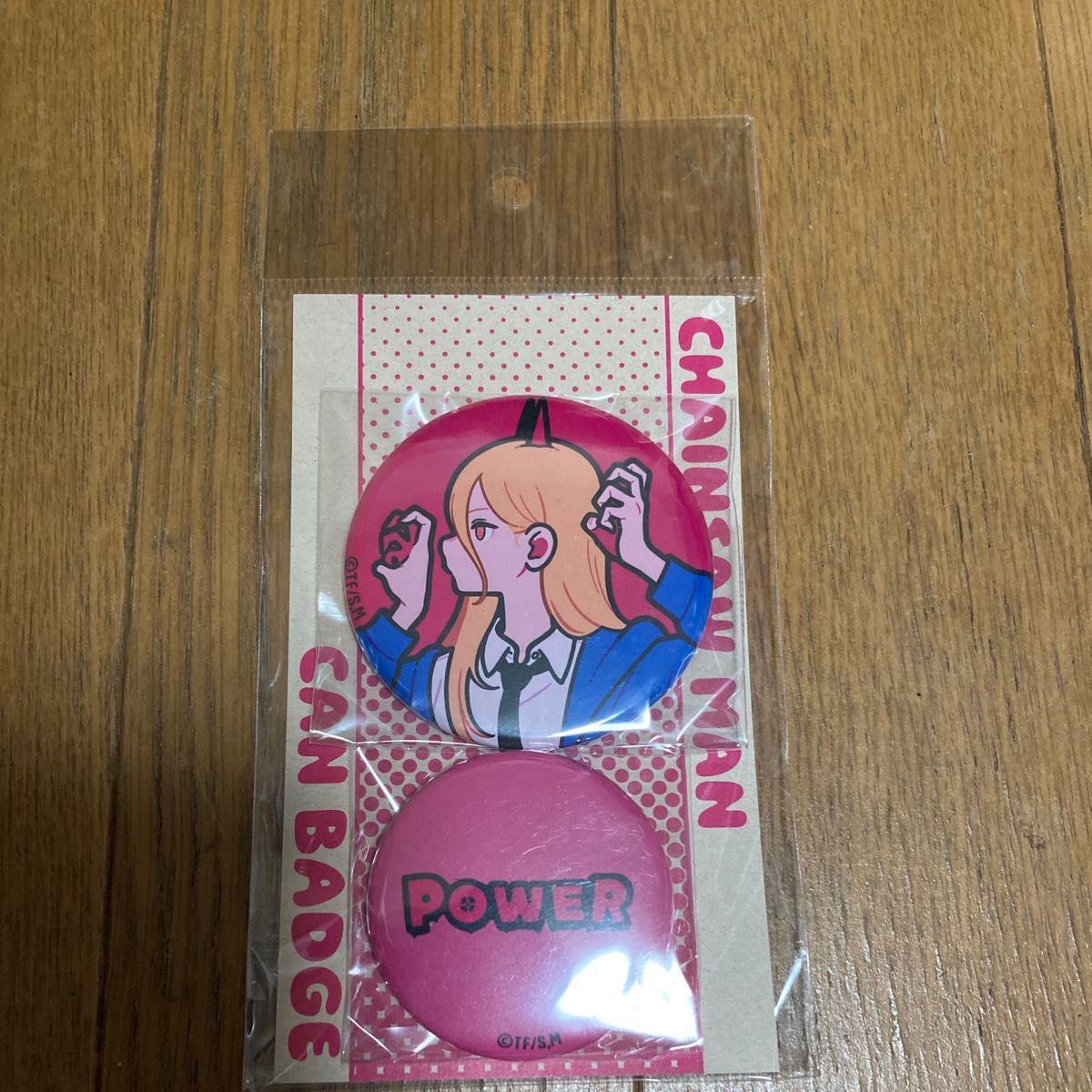 完売 限定 チェンソーマンプラザ ロフト 美好よしみ 缶バッジ パワー