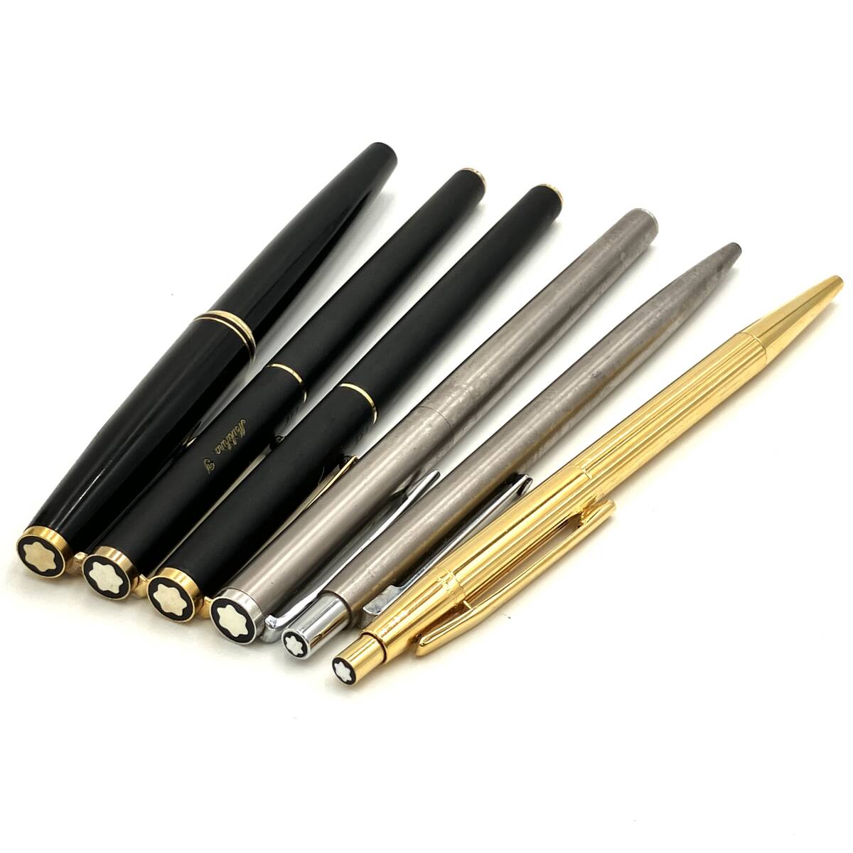 まとめて『MONTBLANC モンブラン 万年筆 ボールペン 6本セット』ペン先