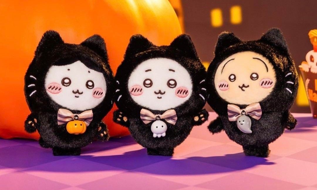 黒猫 マスコット ちいかわ ハチワレ うさぎ ピザなマスコット モモンガ