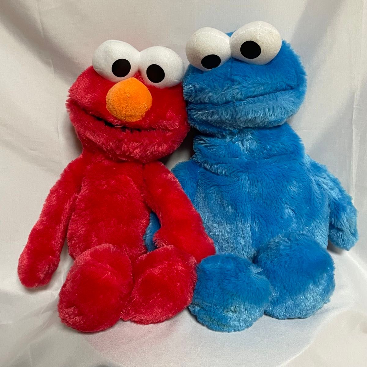 エルモ・クッキーモンスターぬいぐるみセット セサミストリート エルモ