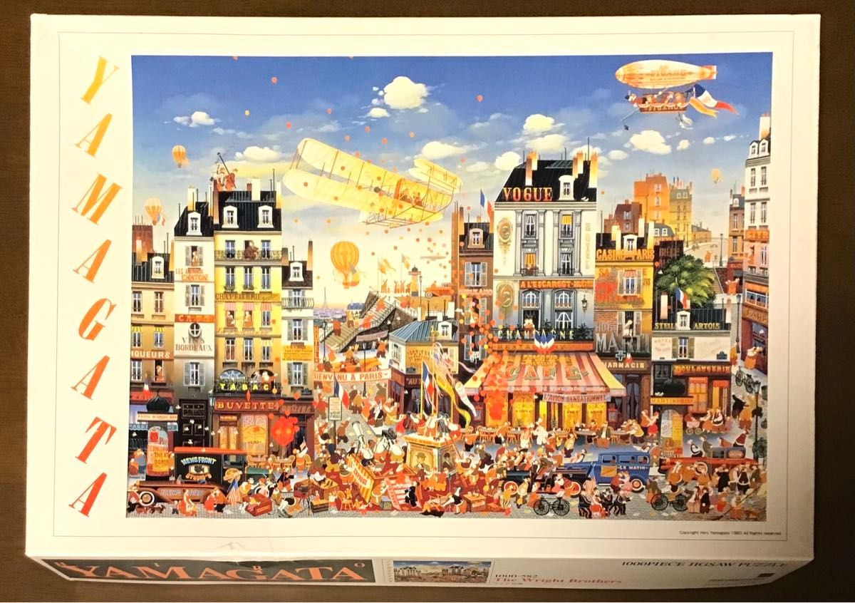 ジグソーパズル 1000ピース ヒロ・ヤマガタ 『ライト兄弟』｜Yahoo