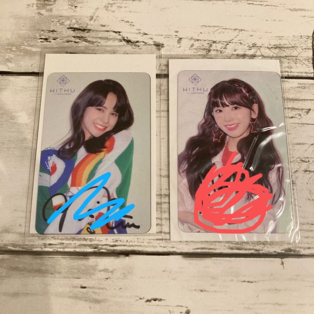 NiziU ニナ 直筆サイン トレカ