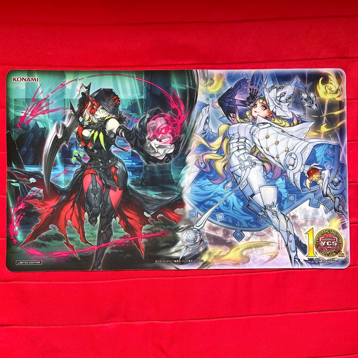 中古品】 1円 〜 1スタ 遊戯王 プレイマット RANKING DUEL 2019 E