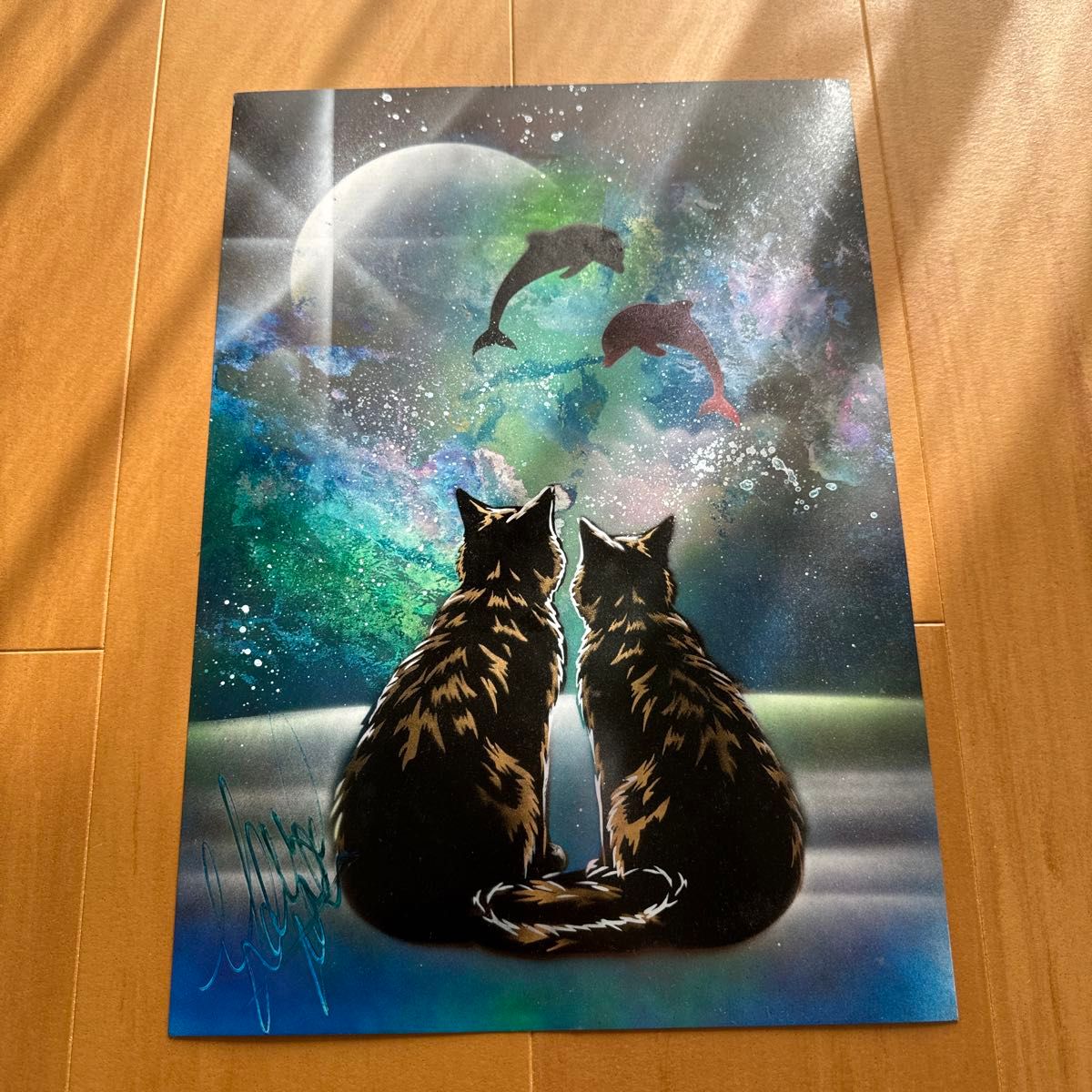 あ*ぴ様 スプレーアートエデン She asked him to spray paint this