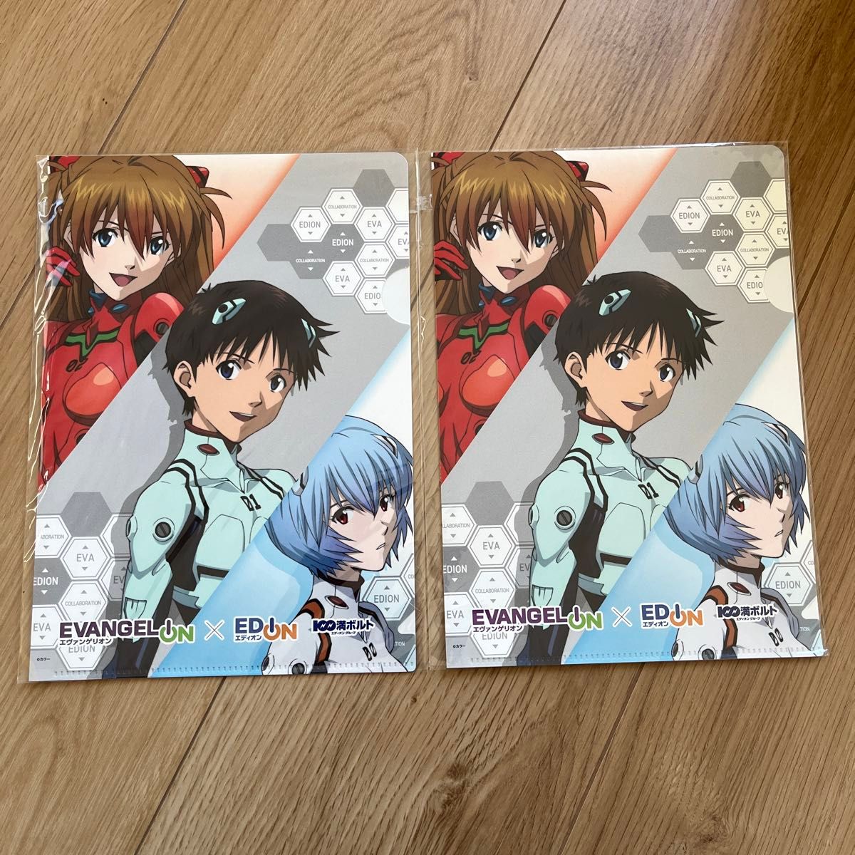 希少 新品・未使用 エヴァンゲリオン クリアファイル ノート 劇場特典