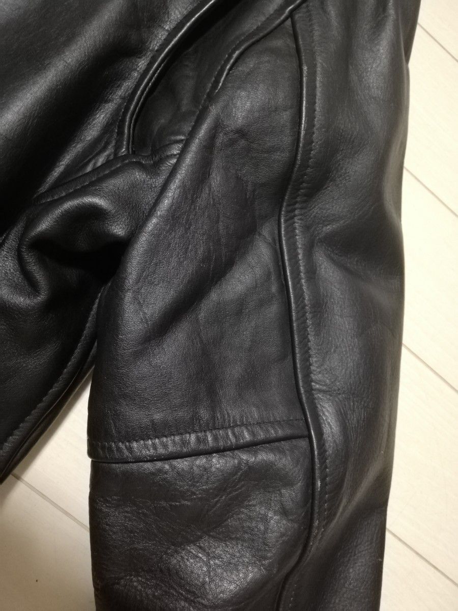 AMERICAN NOSTALGIA アメリカンノスタルジア 革ジャン ブラック レザー