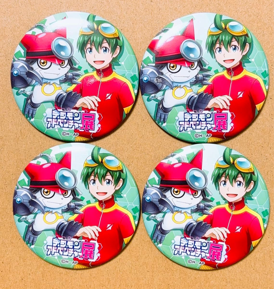 ④缶バッジデジモン TVアニメデジタルモンスター