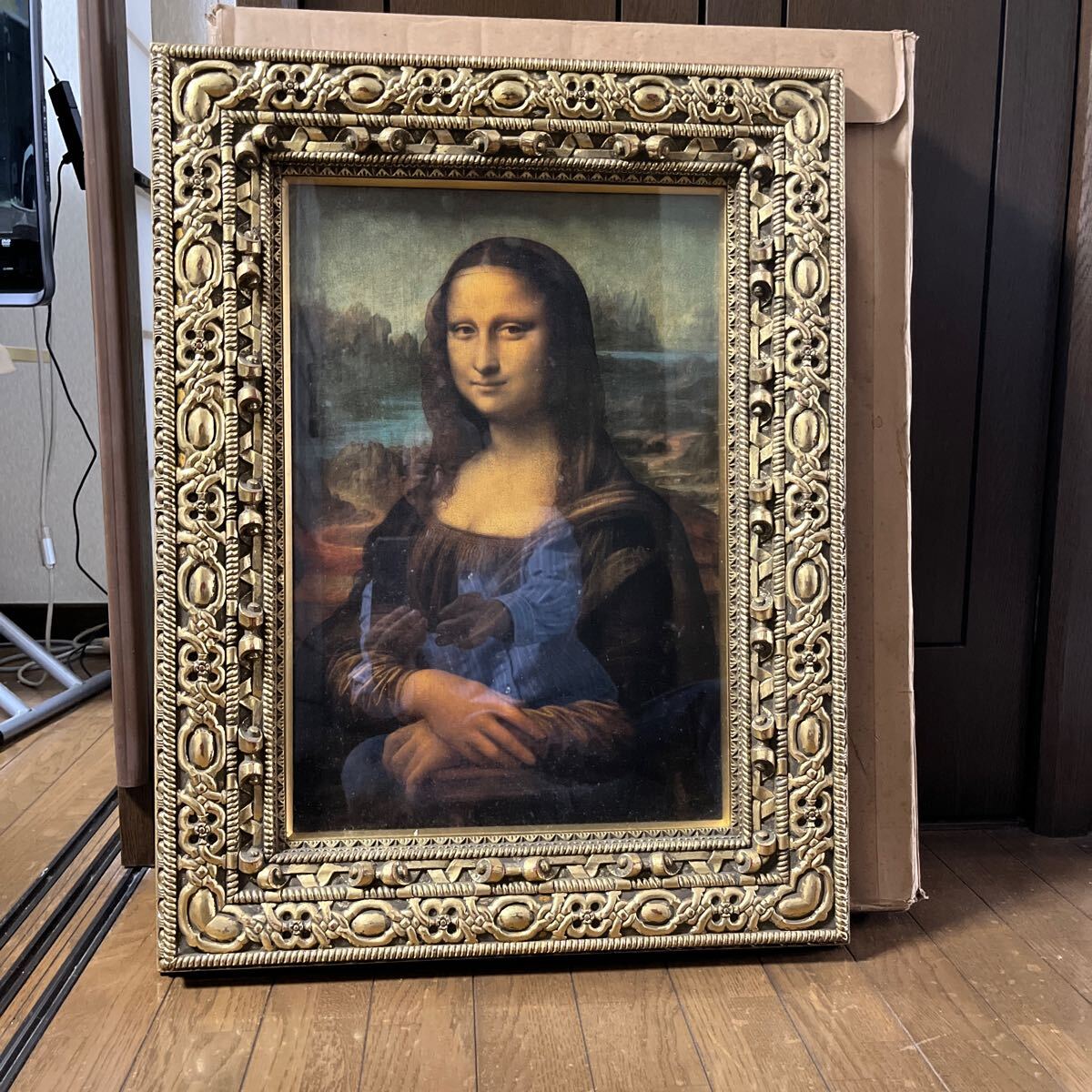 モナリザ 複製画 額