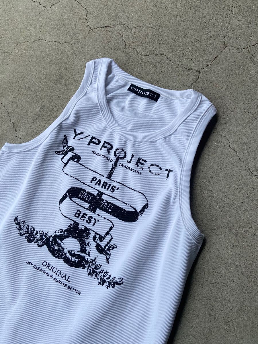 Y/PROJECT ホワイト タンクトップ