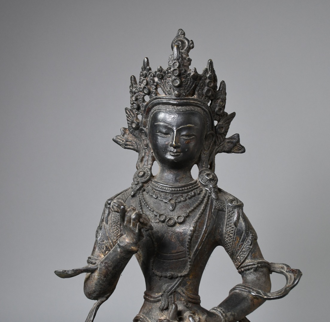 チベット仏教 金剛薩埵 仏教美術 古銅製 仏像 チベット仏教 金剛薩埵 仏教