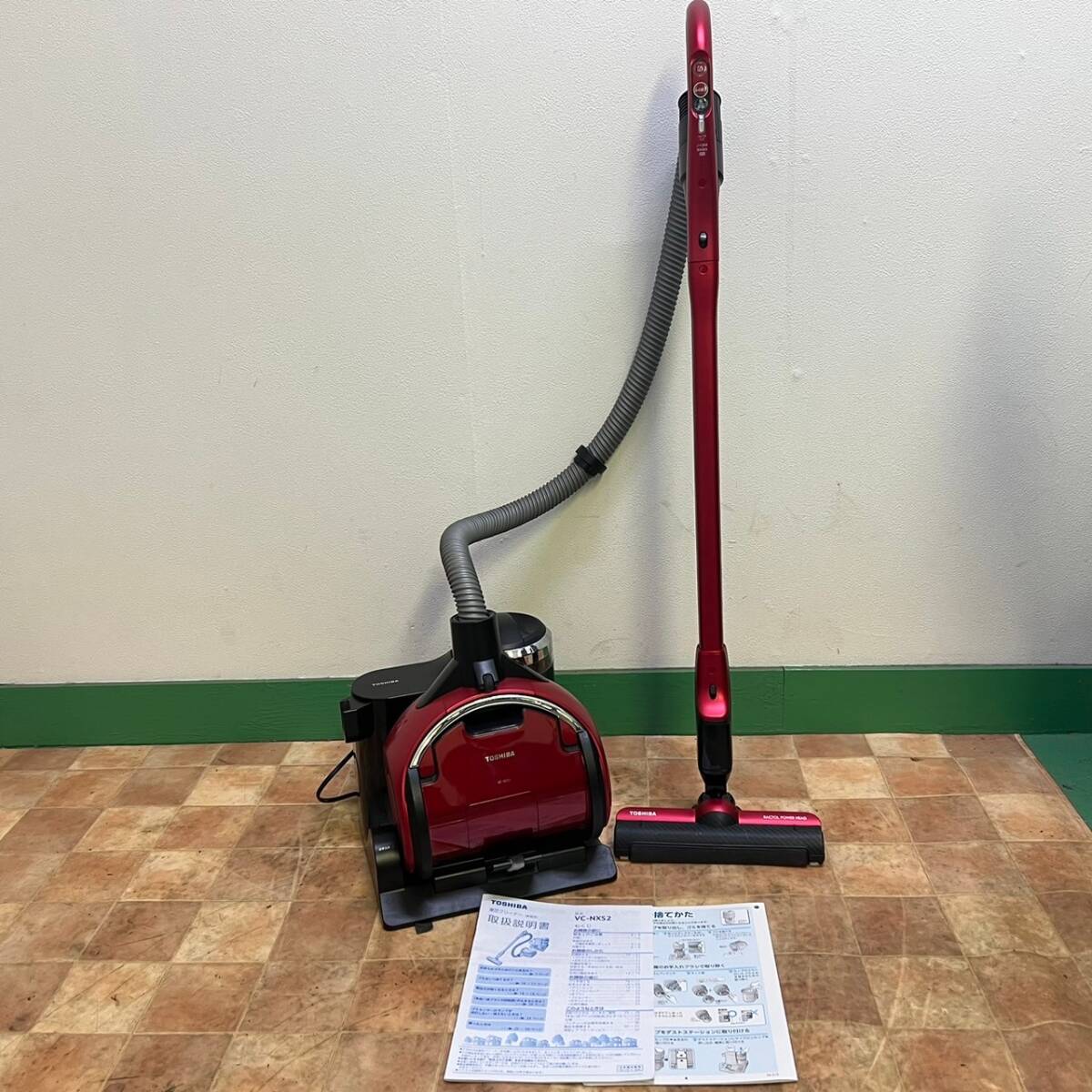 TOSHIBA東芝 キャニスター型コードレス掃除機 VC-NXS2 ダスト