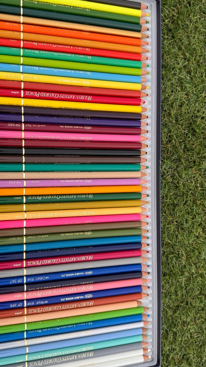 美品 HOLBEIN ARTIST PENCIL50 ホルベイン アーティスト 色鉛筆 50色