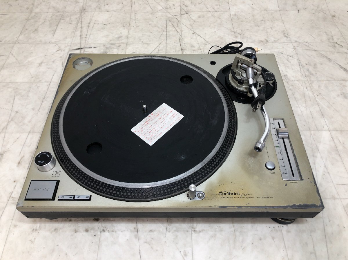 テクニクスアナログターンテーブルTechnics SL-1200 mk3d 【公式通販】