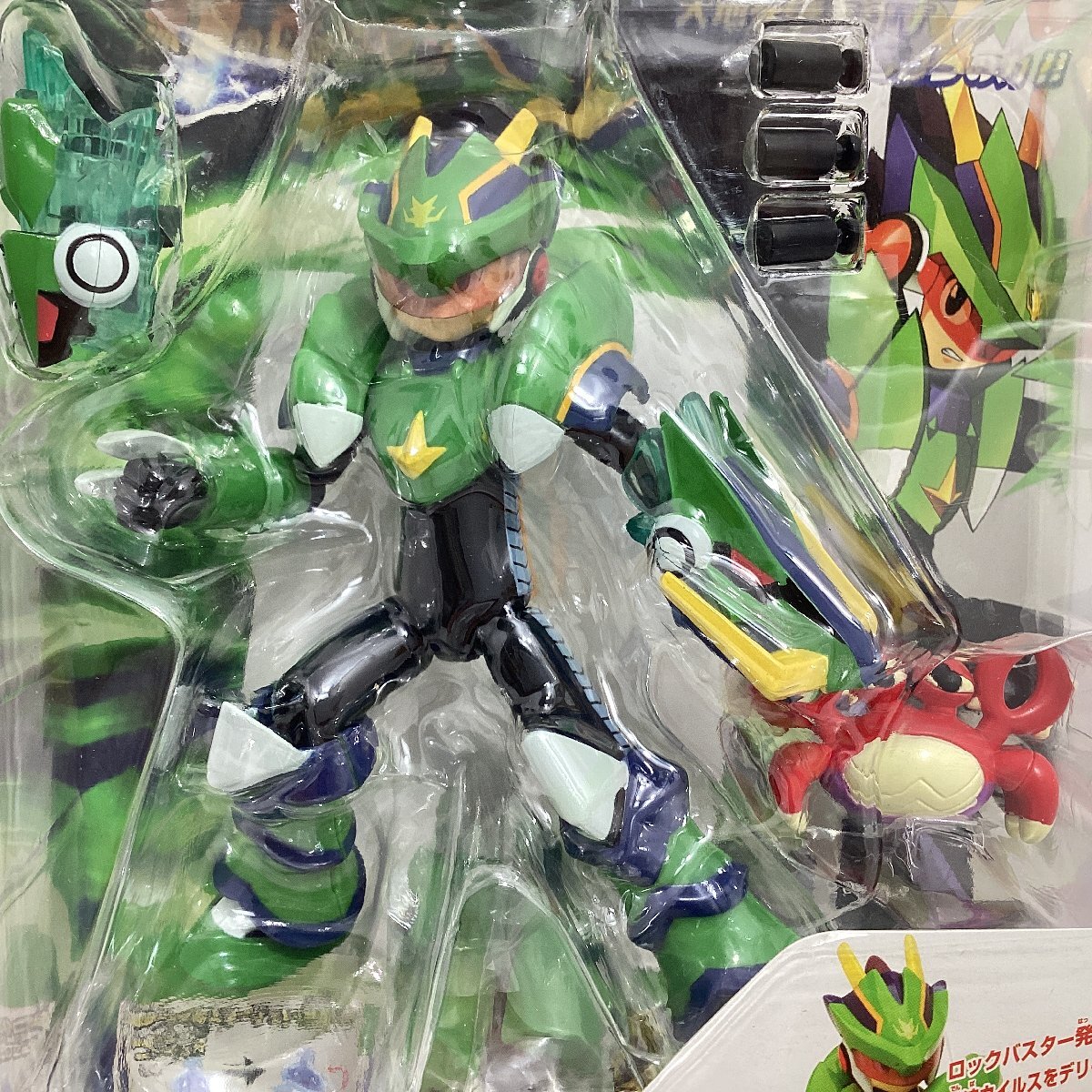 流星のロックマン ウェーブバトルモデル グリーンドラゴン&ロックマン