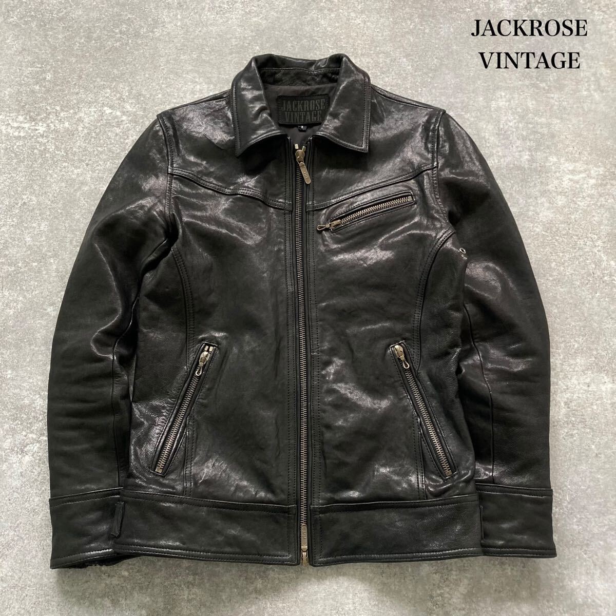 JACKROSE VINTAGE】ジャックローズ ヴィンテージ 山羊革レザー