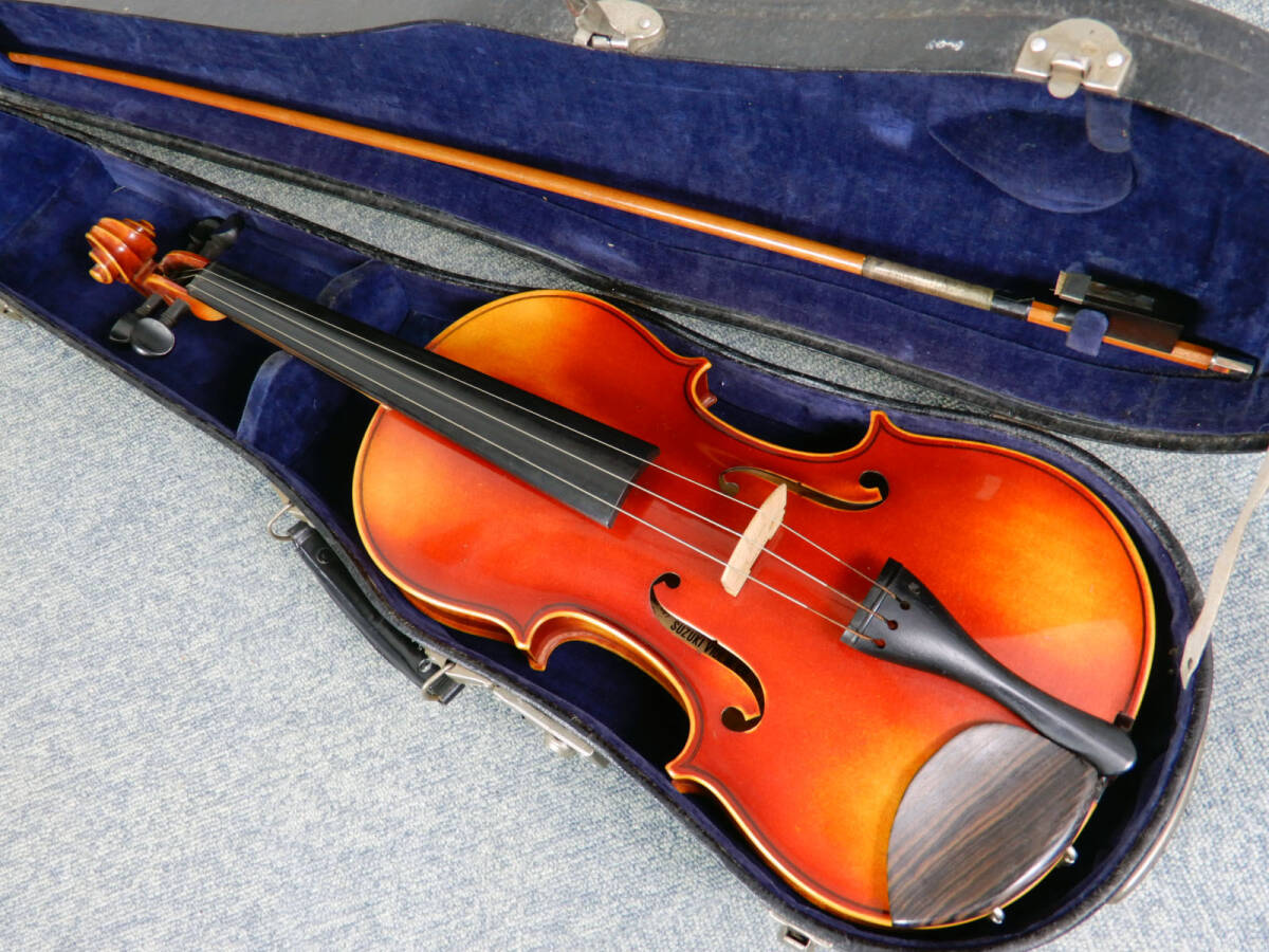 SUZUKI ◇ 鈴木バイオリン 特 NO.2 虎杢 サイズ4⁄4 ◇ 1966年