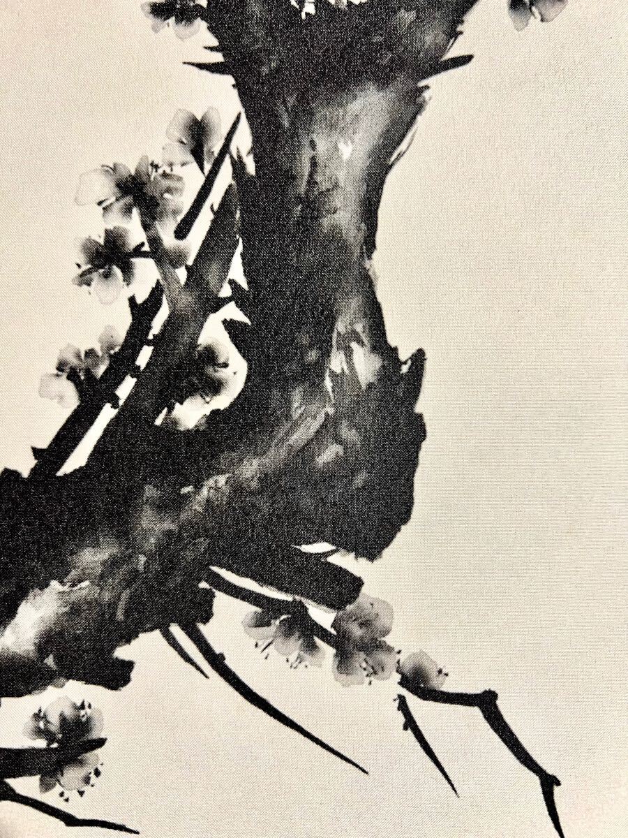 真作】玉木秋香/水草鶺鴒図/セキレイ図/花鳥図/掛軸/名家伝来/AD-669