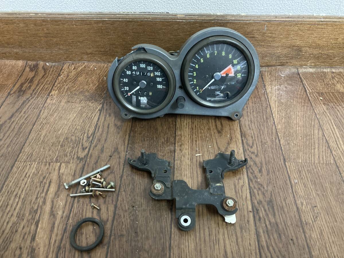 ね*様 ゼファー400 C1 初期型 親子メーター ジャンク Yahoo