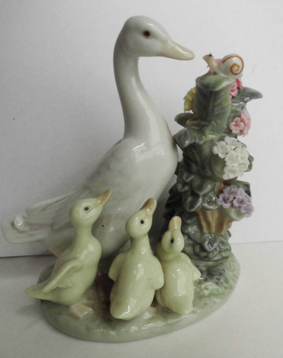 リヤドロ かたつむりとアヒルたち ☆Lladroリヤドロ・フィギュリン