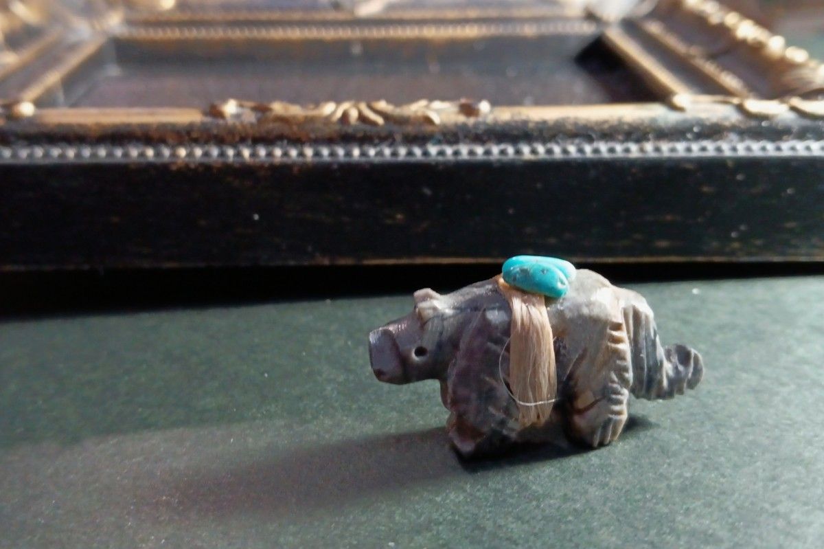 ネイティブアメリカンフェティッシュターコイズ