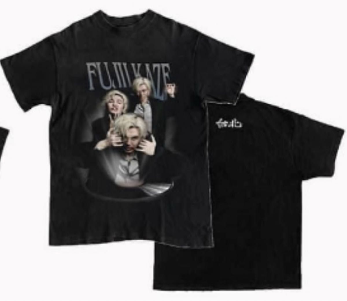 ままなく終了>FUJII KAZE Wanted Tシャツ Mサイズ ブラック ままなく終了>FUJII KAZE Wanted Tシャツ Mサイズ ブラック ままなく