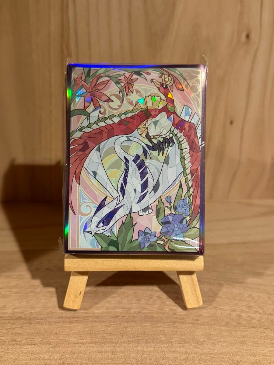 ポケモン ホウオウ ルギア デッキシールド スリーブ 60枚入り ホロ加工