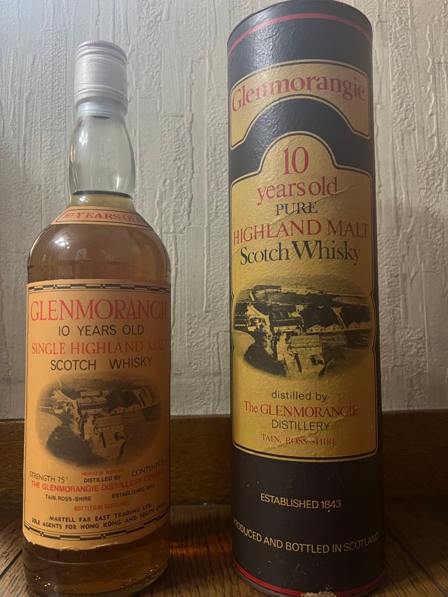 超激レア！スコッチウイスキーグレンモーレンジ1971 。150周年記念限定