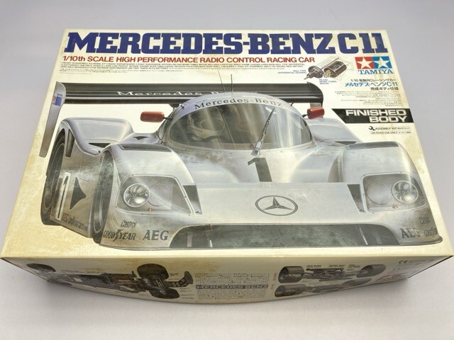 TAMIYA Mercedes-Benz C11 完成ボディとベアリング付き TAMIYA