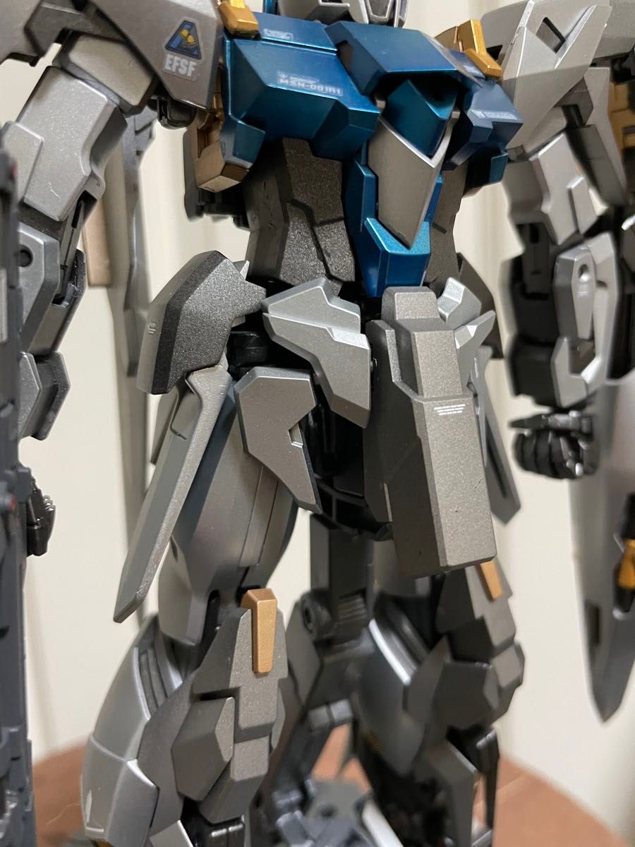 完成品 塗装済 MSN-001A1 デルタプラス （1/100スケール MG 機動戦士