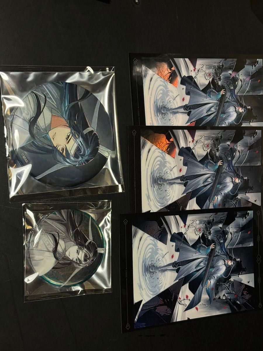 魔道祖師 AGF 2024 描き下ろし缶バッジコレクション AGF限定 藍忘機