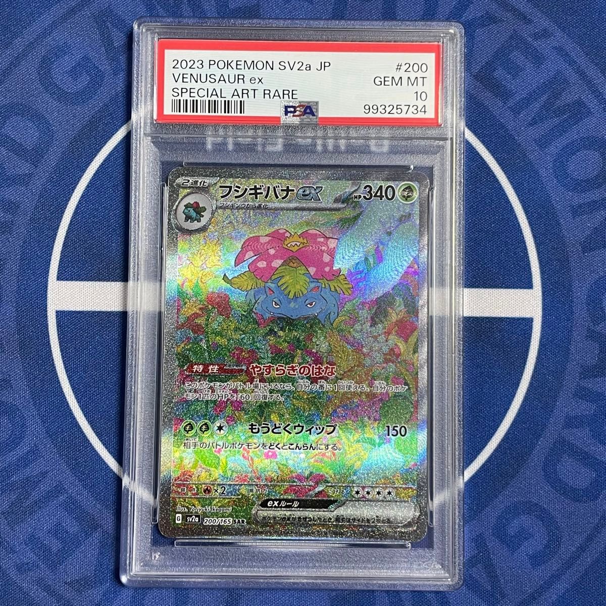 PSA10】3連番フシギバナ リザードン カメックスex sar 御三家
