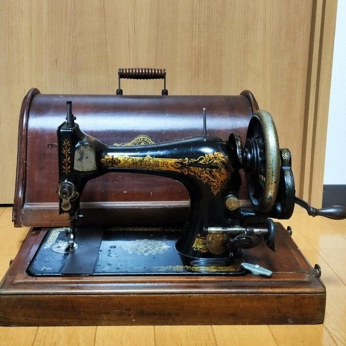 ミシン アンティーク アンティークミシン シンガー 裁縫 レトロ 昭和