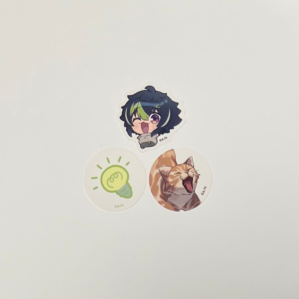 にじさんじ 伊波ライ 缶バッジ まねきねこ まねきねこ にじさんじ秋日