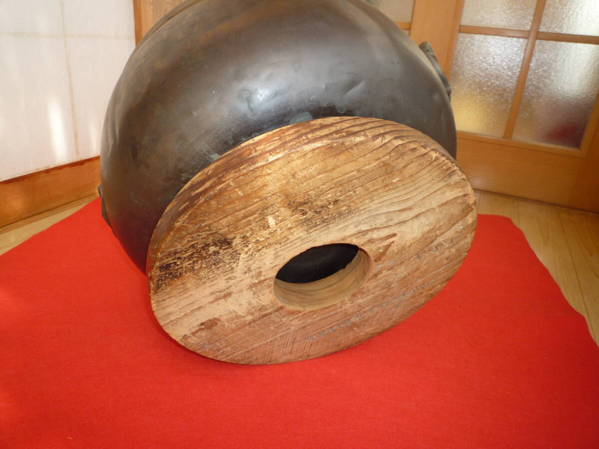 売約済み】【昭和レトロ】大型火鉢 ひばち 大きい 金属製