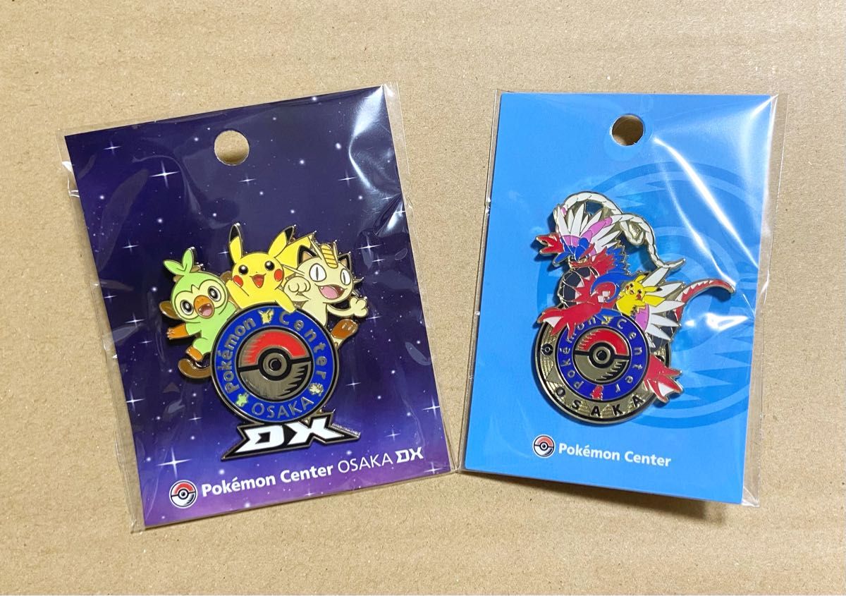 新品 ロゴピンズ ポケモンセンターオーサカ&オーサカDX セット