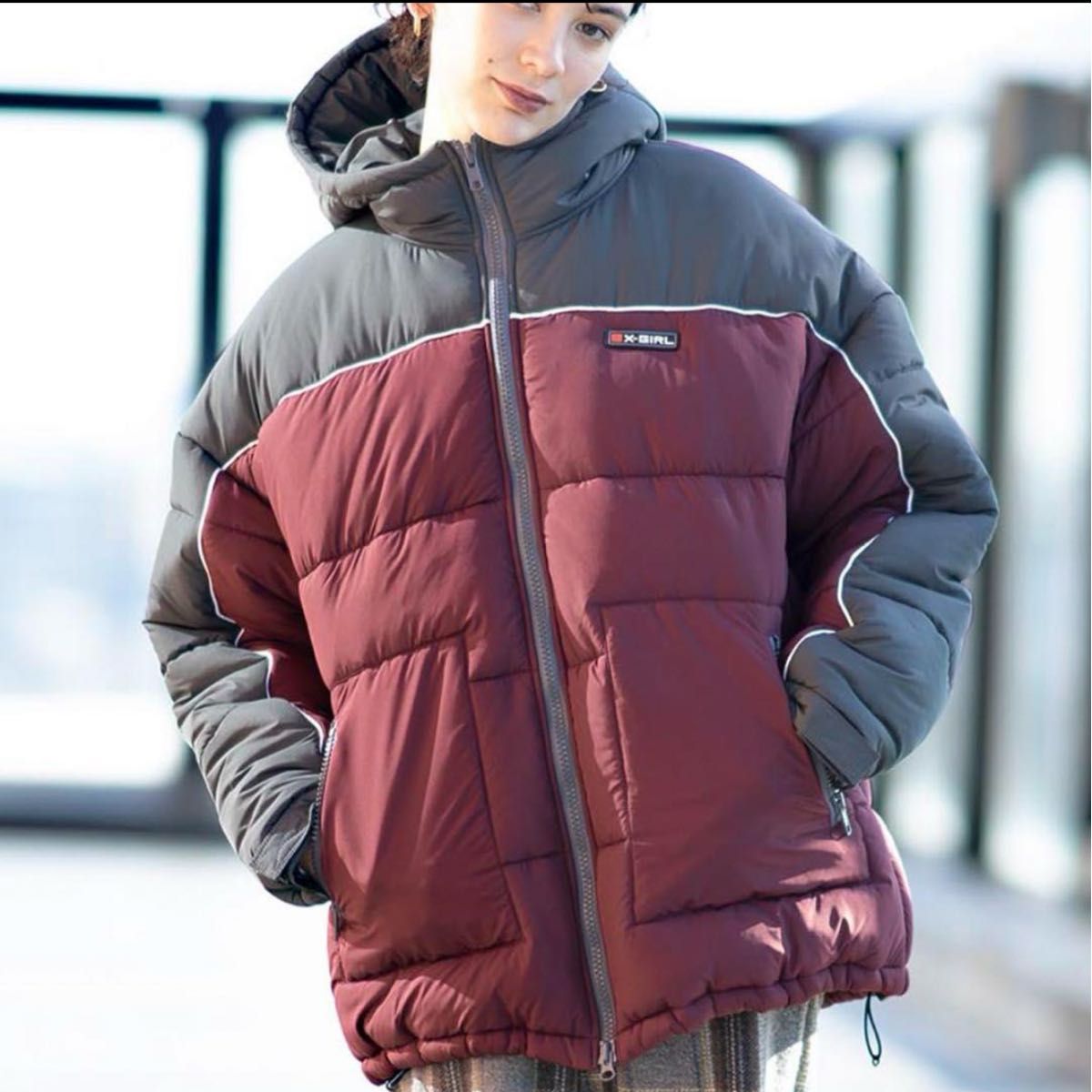 XG XGALX SHORT DOWN JACKET Mサイズ