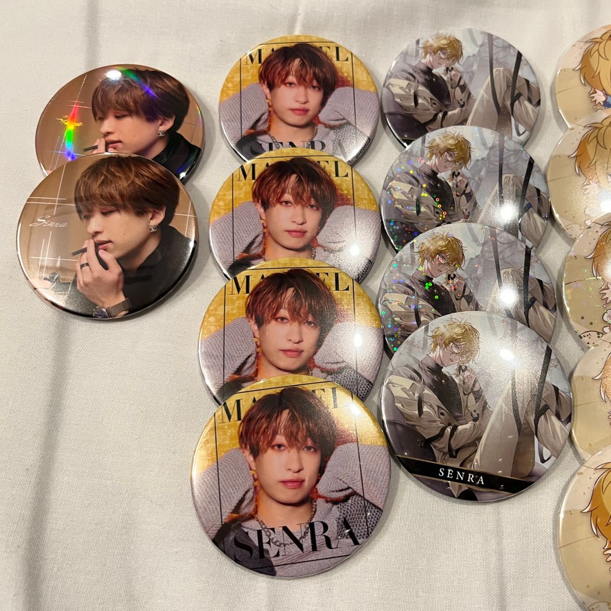 浦島坂田船 センラ センワン MARCEL缶バッジ 実写 ノーマル タバコ