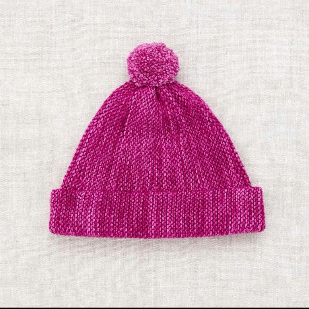 新品 2-4y Misha & Puff Garter Hat fuchsia Misha & Puff Baby Garter